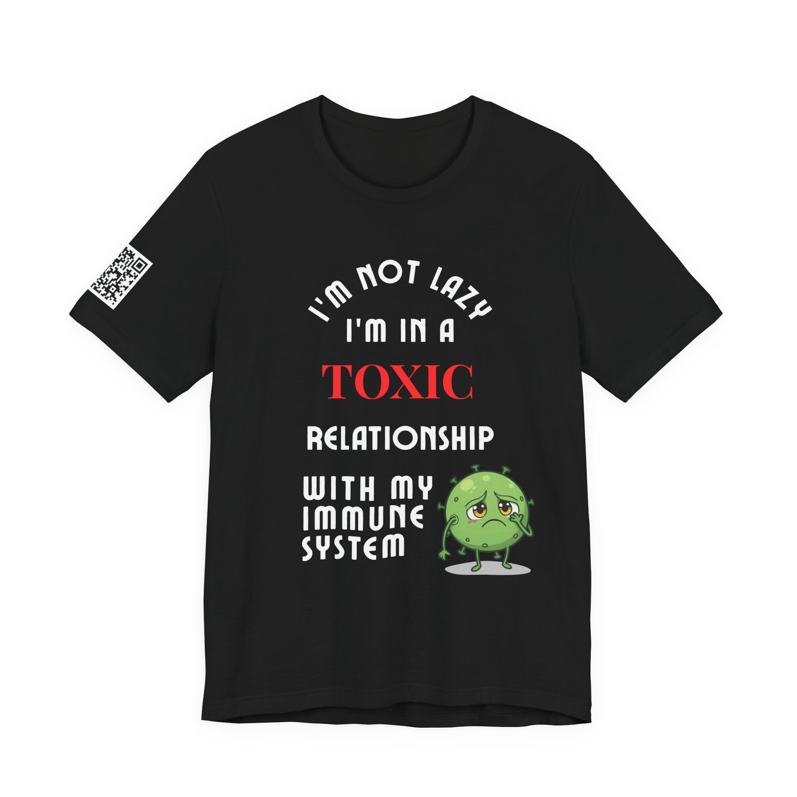 Toxic Relationship Tee, Funny Graphic T-Shirt for Health Enthusiasts, Unisex Humor Shirt, Quirky Casual Wear, Perfect Gift for Friends - Image 7