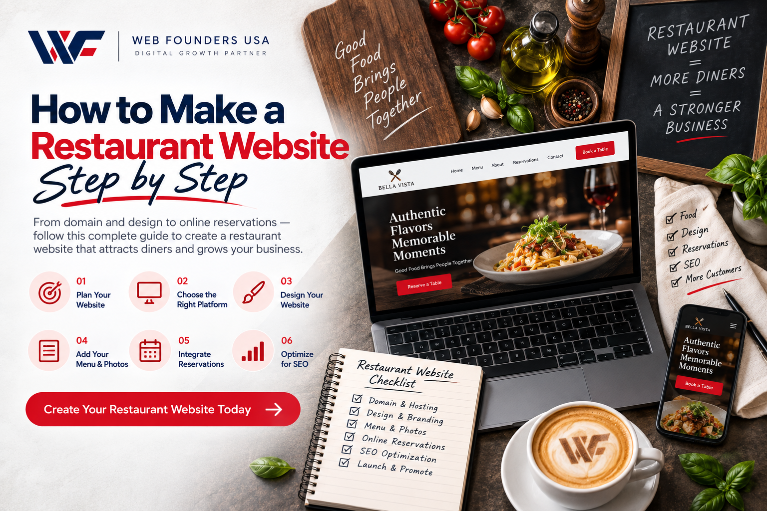 How to Make a Restaurant Website Step by Step
